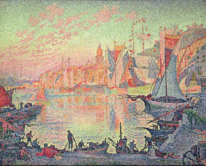 Paul Signac The Port of Saint Tropez china oil painting image
